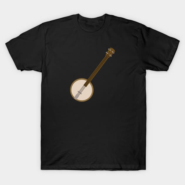 Banjo T-Shirt by Kelly Louise Art